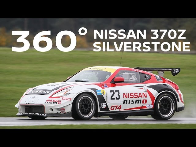 360 Degree VR lap in a 370Z GT4 Race car : Silverstone Circuit  - #GTAcademy