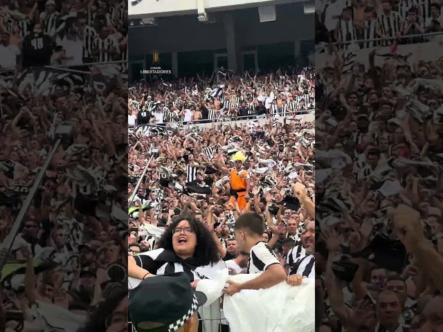 EXPLOSIÓN DE LA HINCHADA DE #BOTAFOGO #Libertadores