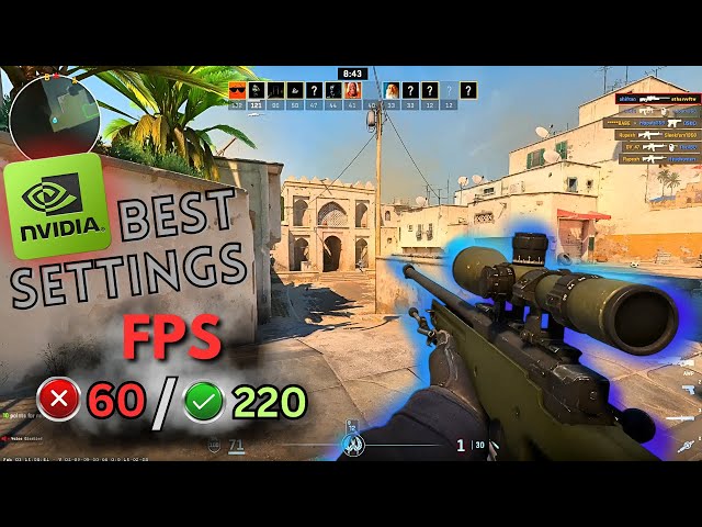 BEST SETTINGS FOR NVIADIA GRAPHICS CARD TO BOOST FPS ULTIMATE PERFORMANCE IN GAMING