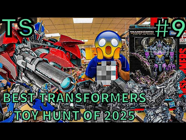 THE HOLY GRAIL OF TRANSFORMERS 🔥! BEST TRANSFORMERS TOY HUNT OF 2025! #9! #transformers #tshunts