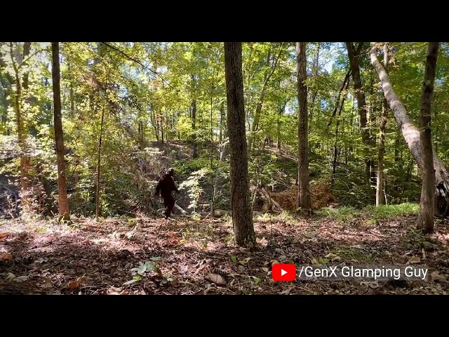 Glamp Recon Mission #:2 Bigfoot Sighting at Deerlick Creek Campground in Tuscaloosa, Alabama