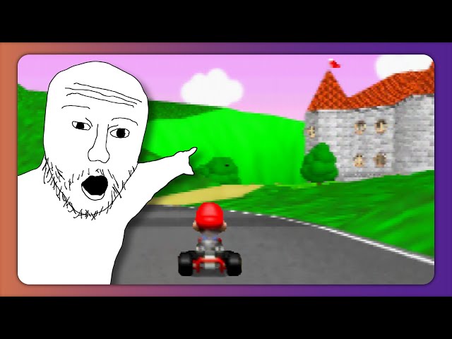 the world of mario kart 64