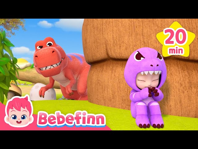 Welcome to Dino World!ㅣ Bebefinn Songs CompilationㅣNursery Rhymes for Kids