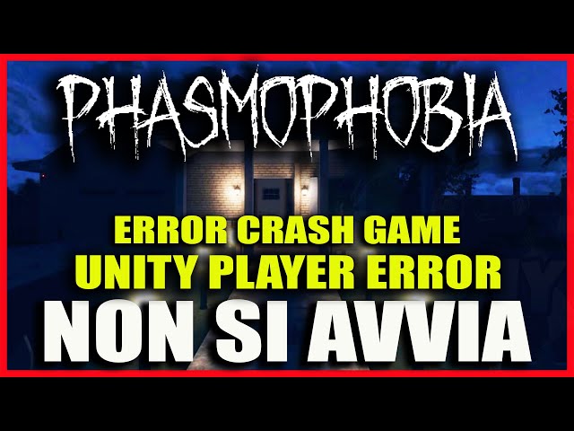 PHASMOPHOBIA WON'T START | Crash on startup / errors on startup | HOW TO FIX ALL PROBLEMS ✅