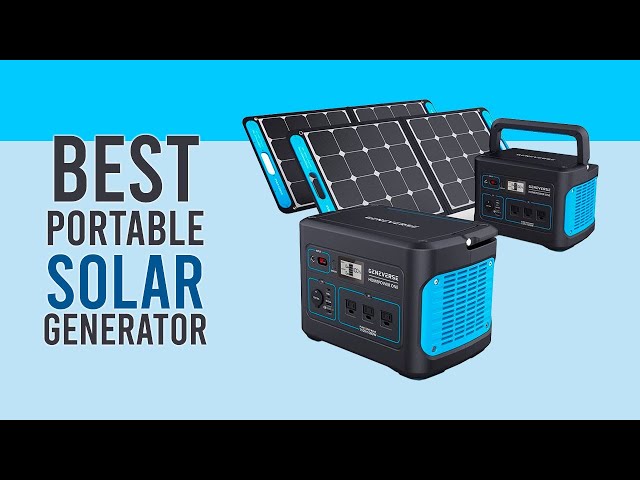 Top 5 Portable Solar Generators of 2023: The Ultimate Guide to Reliable Off-Grid Power!