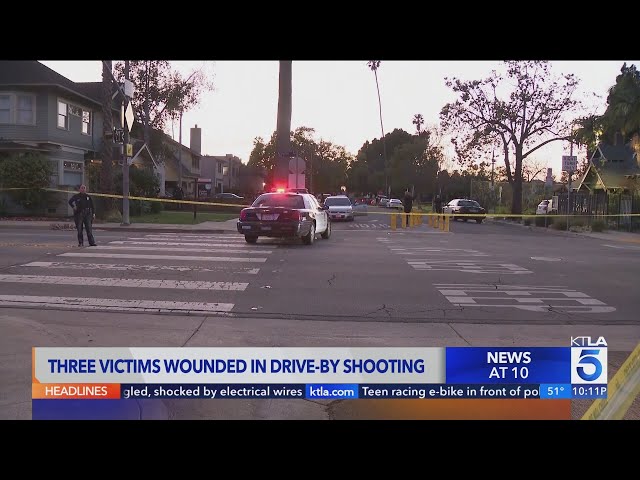 3 injured, including baby, in South L.A. shooting