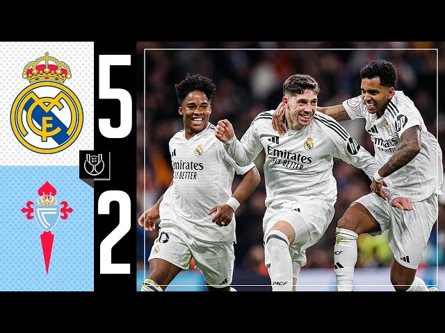 HIGHLIGHTS |  Real Madrid 5-2 Celta de Vigo | Copa del Rey 2024/25