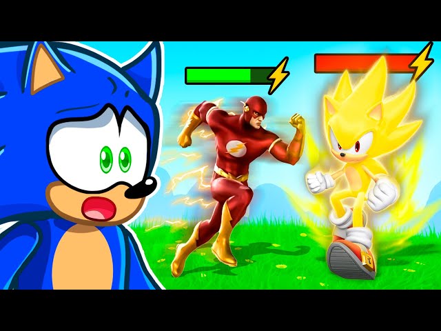 Reacting To FLASH vs SONIC POWER LEVEL COMPARISON