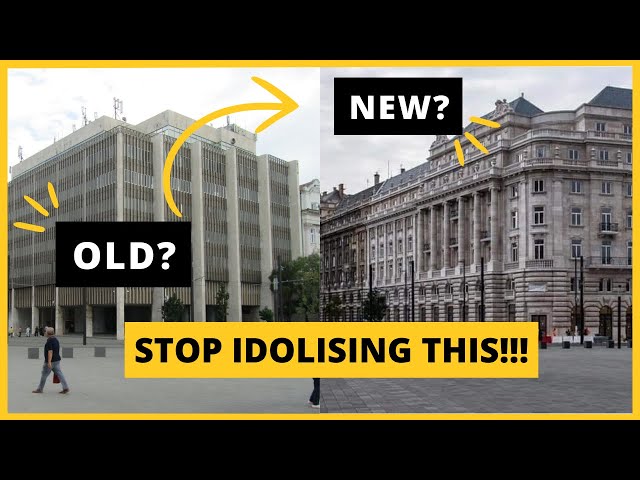 Fake historical buildings are problematic - Stop idolising them!