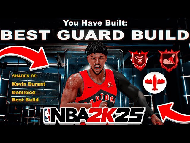 the BEST NBA 2K25 GUARD BUILDS...