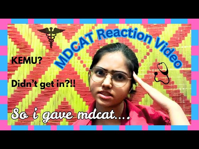 Did i finally get into Medical School? || My MDCAT Reaction Video || Nimra M