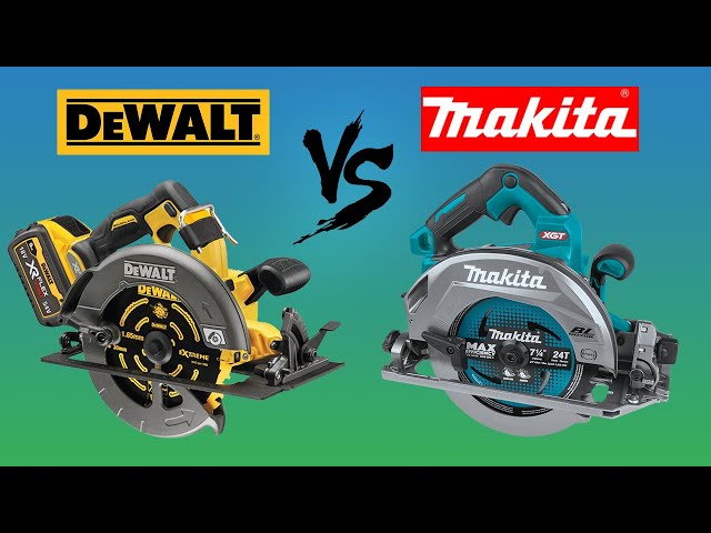 Dewalt VS Makita Circular Saw - Dewalt DCS578X1 VS Makita GSH02Z