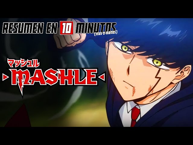 🔷 MASHLE | TEMPORADA 1 | Resumen en 10 Minutos (más o menos)