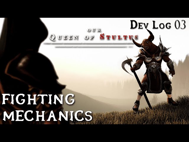 【 Dark Fantasy RPG (soulslike) 】 DEV LOG: 3  | Fighting Mechanics