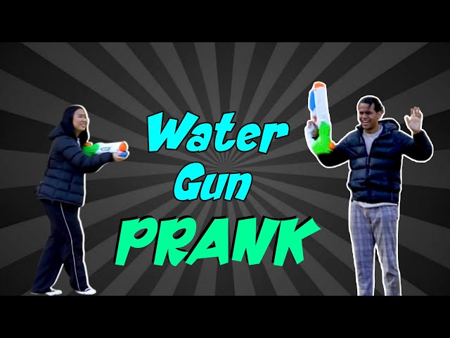 Water Gun Prank! 😂