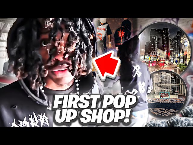 MY FIRST POPUP SHOP…