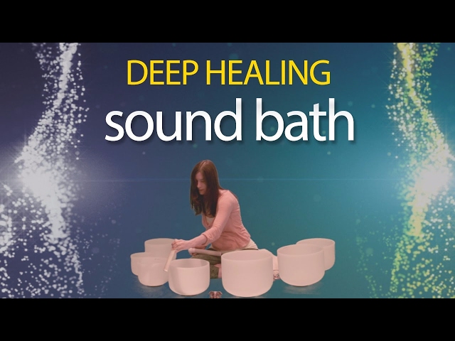 Sound Healing with Crystal Bowls - Sound Bath by Michelle Berc