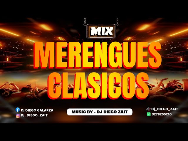 Mix Merengues Clasicos (Eddy Herrera, Fonseca, Fulanito, Oro Solido, Climax, La Linea y Mas)#djdiego