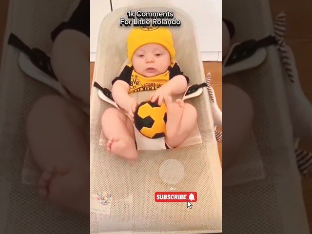 Cute Baby Rolando | Baby Football Lovers