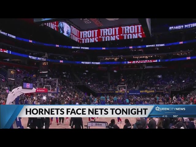 Charlotte Hornets away to take on Brooklyn Nets