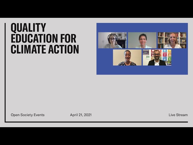 Quality Education for Climate Action