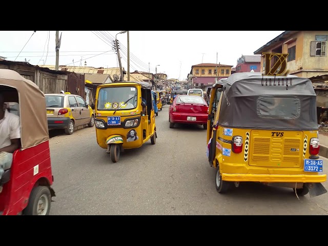 A DRIVE THROUGH AKOTIALINE KUMASI /GHANA