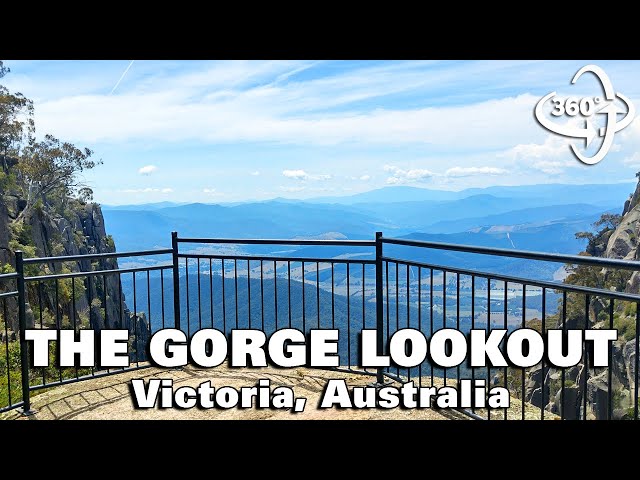 Stunning Views from The Gorge Lookout - Mount Buffalo, Victoria | 360° VR View