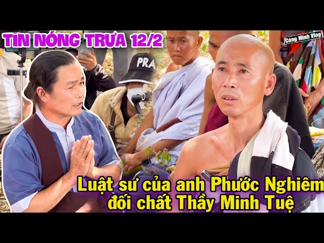 MỚI - Luật sư của anh Phước Nghiêm và thầy Minh Tuệ đối chất nhau