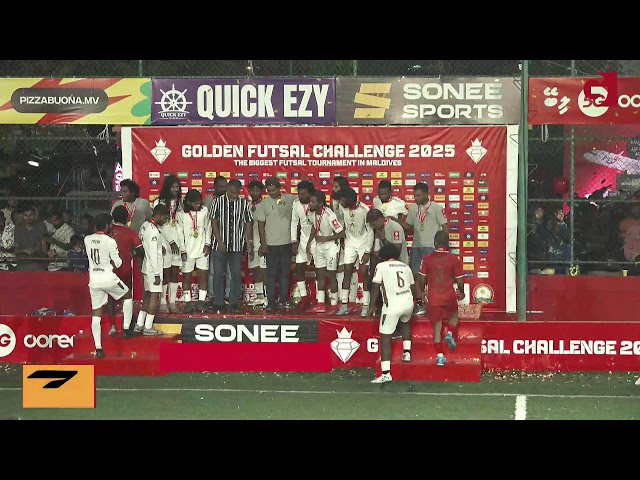 Golden Futsal Challenge 2025 | R.Inguraidhoo VS R.Dhuvaafaru