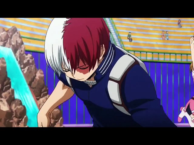 todoroki every scene in movie | boku no hero academia movie 1 [1080p] English Dub