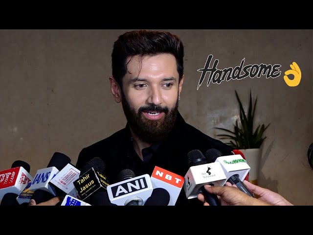 MP Chirag Paswan Looking Handsome 🔥At Actor Vishal Singh's Birthday Party | PM Modi | LJP Leader