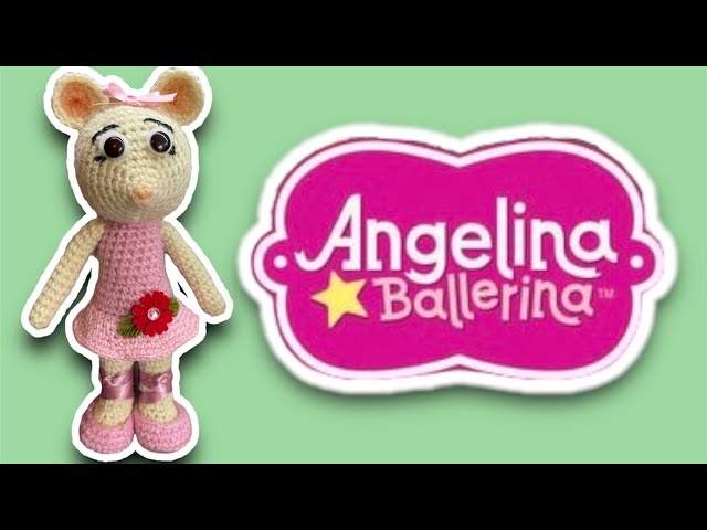 Angelina Ballerina #amigurumi paso a paso tutorial #crochet (subtítulos)