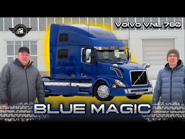 Проект Volvo VNL 780 «BLUE MAGIC». #volvovnl #volvo #trucks #дальнобой #автоблог #тягач #вольвовнл