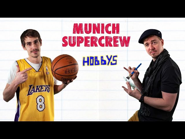 Munich Supercrew: Hobbys (Official Video) | A1 | Deutsch lernen | Learn German