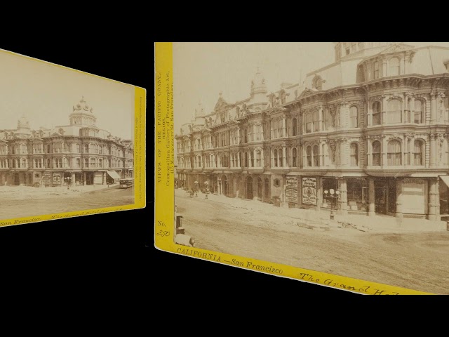 The Grand Hotel, San Francisco ~1868 (VR 3D still-image)