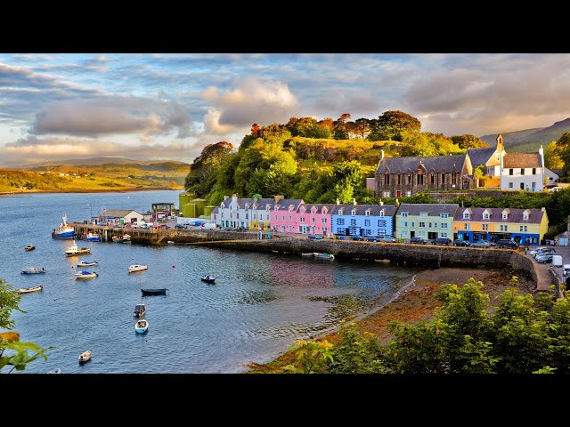 Majestic Scotland - Breathtaking Landscapes, Castles and City life - 15 minute relaxation  #travel