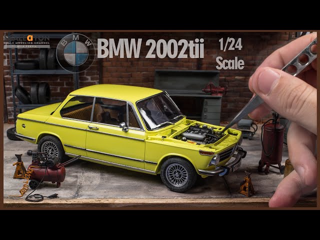 Super Detailed BMW 2002tii Scale Model Car | Building the Hasegawa BMW2002tii with USCP  Detail Sets