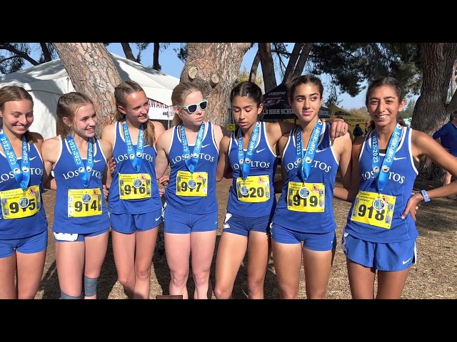 Los Altos HS -- 2022 CIF-State Championships Division 2 Girls California Cross Country Champions!