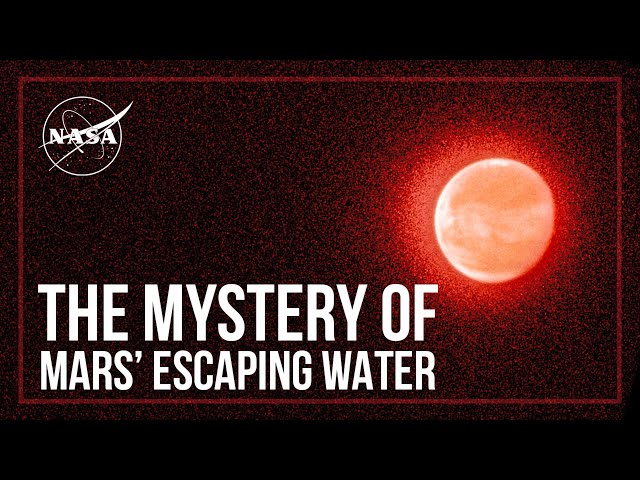 Hubble Helps Solve The Mystery of Mars’ Escaping Water