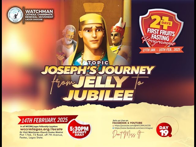 JOSEPH'S JOURNEY FROM JELLY TO JUBILEE