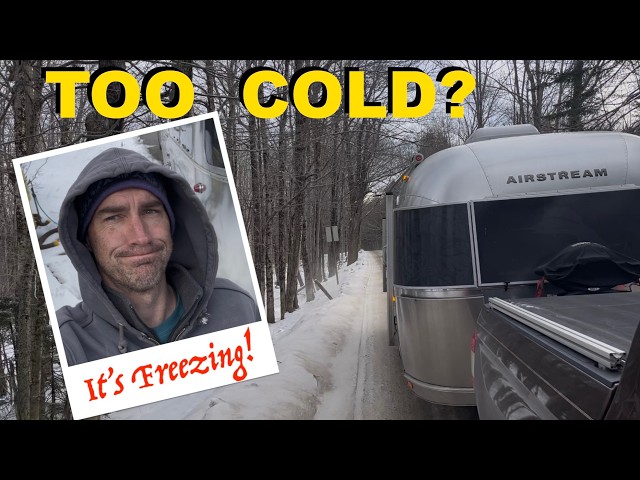 Flooded Salvage Airstream: Prepping for a Snowy 3k Mile Journey ❄️