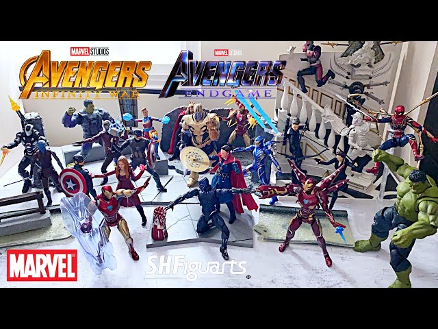 MY MARVEL AVENGERS S.H. FIGUARTS COLLECTION! [Infinity War/Endgame Saga]