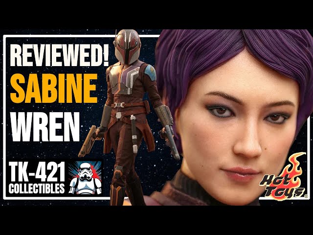 Hot Toys SABINE WREN TMS111 Unboxing and Review - Ahsoka Season 1