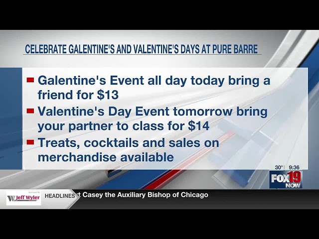 Galentine's celebrations at Pure Barre Fitness