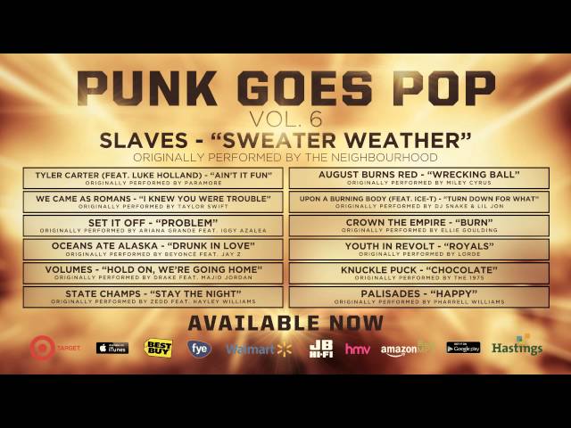 Punk Goes Pop Vol. 6 - Slaves "Sweater Weather"