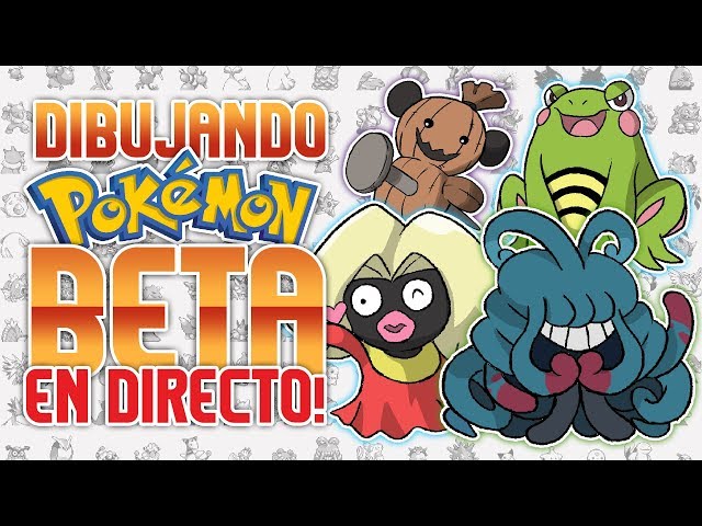 ¡¡DIBUJANDO POKÉMON BETA DE ORO Y PLATA EN DIRECTO!! EBattle