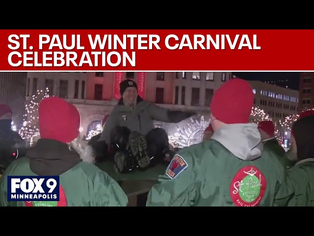 St. Paul Winter Carnival: FOX 9's Jared Piepenburg tries aerial acrobatics