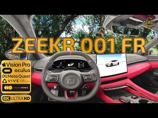 ZEEKR 001 FR 2025 version 100kWh 🚗🔋🔄✨ Try this car on for size!