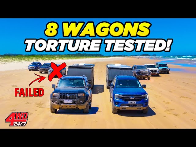 2025 4WD SUV WAGON COMPARISON! Offroad experts expose flaws! Prado v 300 v Patrol v Everest