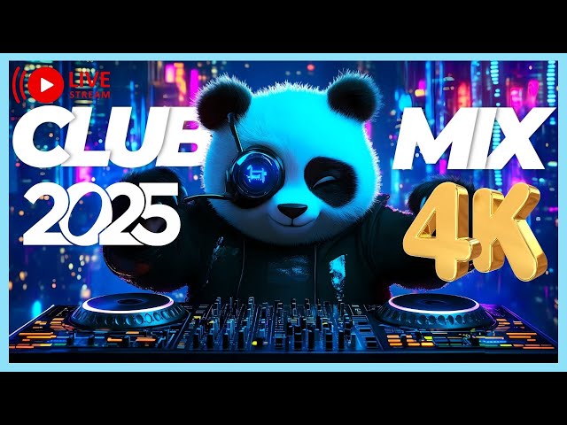 Dj Remixes Of Popular Songs Non Stop Mix Mashup 2025 | Edm Club House Disco Party Remix Mix 2025